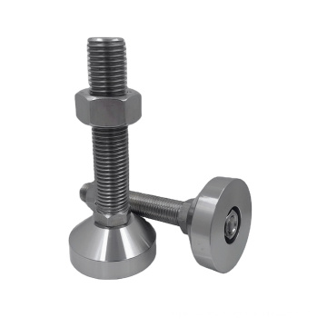 Heavy Duty M20 M24 M30 Bolt 150mm Thread Stem Custom-made Stainless Steel 304 Adjustable Feet